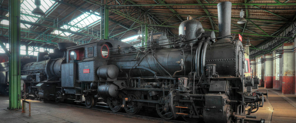 Železniční depozitář v Chomutově
