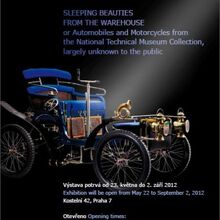 23.5.2012 - Sleeping Beauties from the Warehouse or Automobiles and Motorcycles from the National Technical Museum Collection, largely unknown to the public
