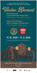 Václav Klement – Patron of the Museum and Co-Founder of Škoda Auto. A Story That Began 130 Years Ago