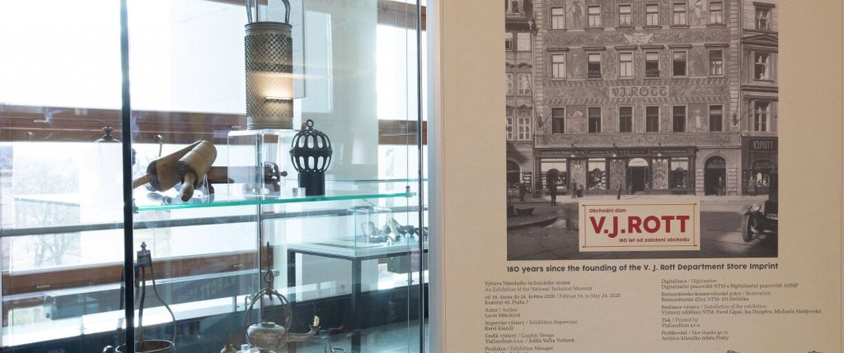18.2. - 14.6.2020 - V. J. Rott department store -180 years since the establishment of the business 