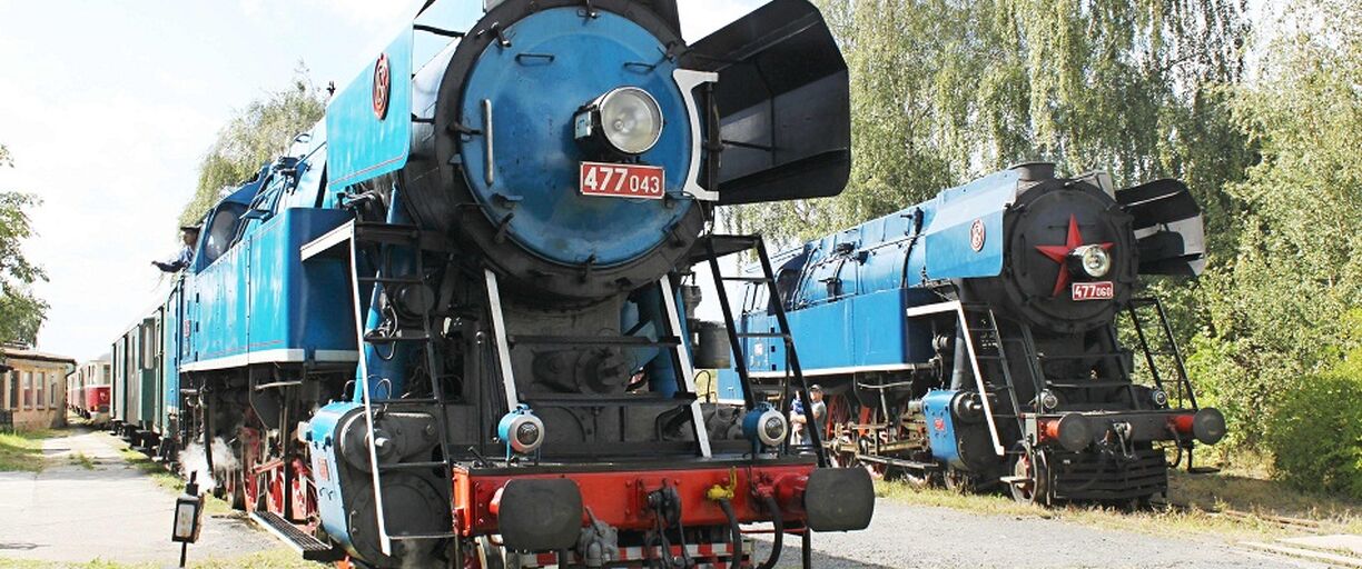 31. 8. – 1. 9. 2013 - Access of railway depository at the National Technical Museum in Chomutov in 2013.