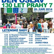 20. 9. 2014 – National Technical Museum takes part in the celebrations of Prague 7 130th anniversary