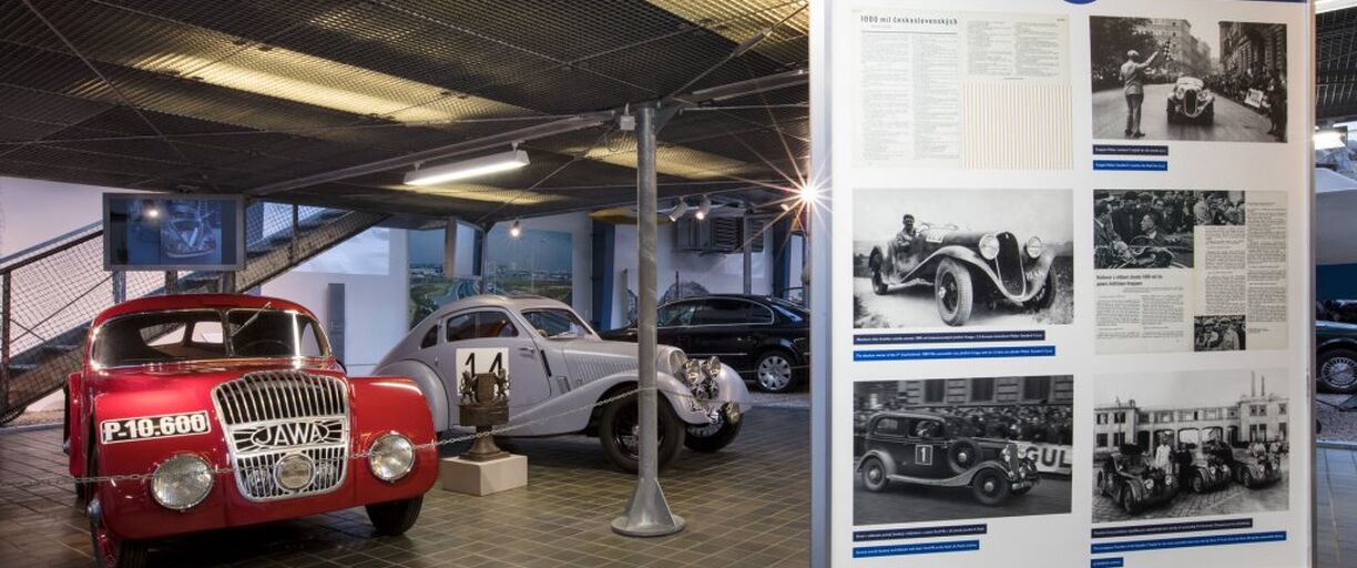 6.11. 2018 - 10.3. 2019 - Car Race 1000 Miles of Czechoslovakia – Exhibition of NTM