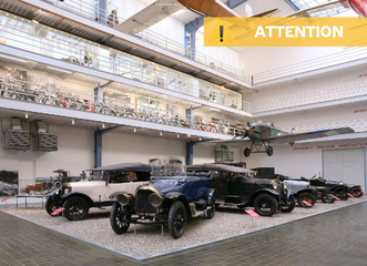 On Friday 1st September the Transportation hall is opened from 12.30pm.