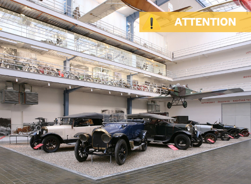 On Friday 1st September the Transportation hall is opened from 12.30pm.