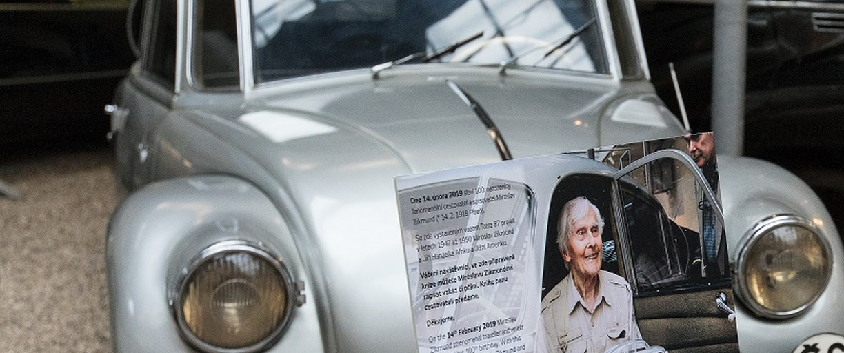 17. - 18.8. - Legendary Tatra 87 will be displayed in Centre for Building Heritage of NTM in Plasy