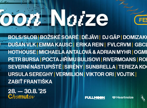 29. 8. 2025 – Festival Moody Moon Noize v Železničním depozitáři v Chomutově