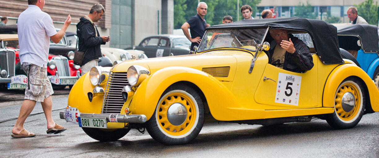 15.-18.6. 2016 - závod historických automobilů "1 000 mil československých"