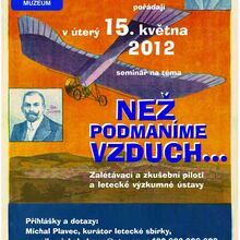 15.5.2012 - Seminář - Než si podmaníme vzduch...
