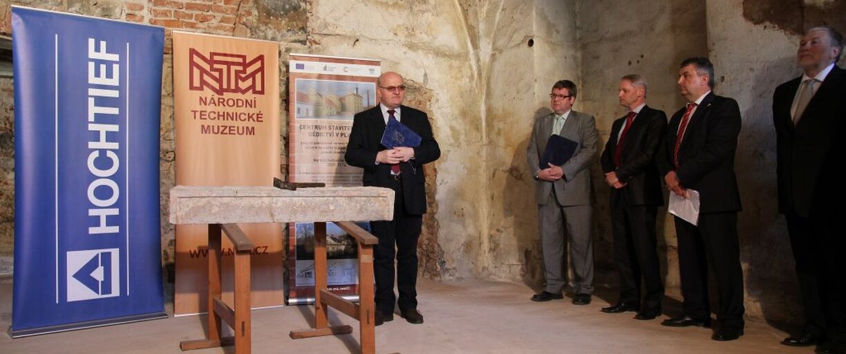 Centrum stavitelského dědictví v Plasích – zahájení stavby II. etapy 