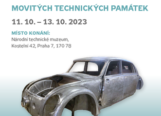 11. 10. – 13. 10. 2023. Odborný seminář Provoz a udržování movitých technických památek 
