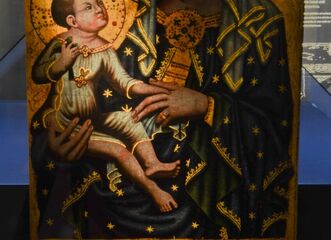 Epištoly sv. Bernarda a kopie Zbraslavské madony