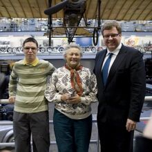 Národní technické muzeum dne 17. ledna 2012 přivítalo svého 300 tisícího návštěvníka