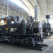 Vzácné restaurované lokomotivy Serényi a Conrad Vorlauf jsou k vidění v Železničním depozitáři NTM v Chomutově 