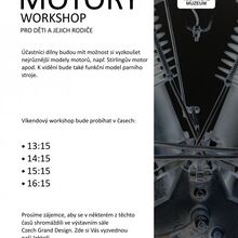 21. - 22.4.2012 - MOTORY - Workshop pro děti a jejich rodiče