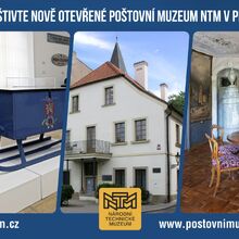 Vstup zdarma do Poštovního muzea v Praze na základě vstupenky z Hlavní budovy NTM nebo Poštovního muzea ve Vyšším Brodě