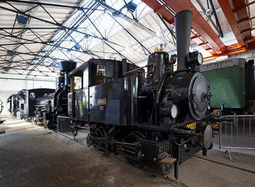 Železniční depozitář NTM v Chomutově