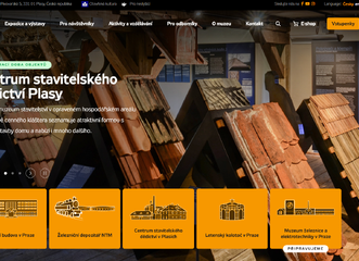 Centrum stavitelského dědictví NTM v Plasích má nové webové stránky