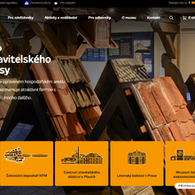 Centrum stavitelského dědictví Národního technického muzea v Plasích má nové webové stránky