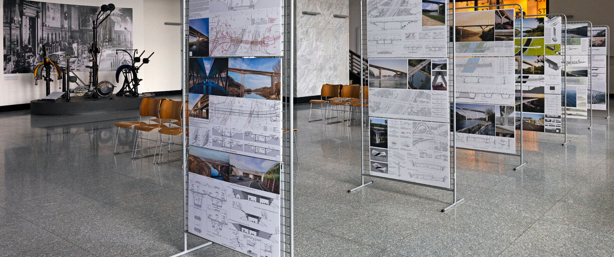 Soutěžní návrhy na architektonické řešení mostu Suchdol – Březiněves