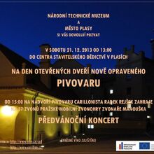 21. 12. 2013 - DEN OTEVŘENÝCH DVEŘÍ PIVOVARU V PLASÍCH