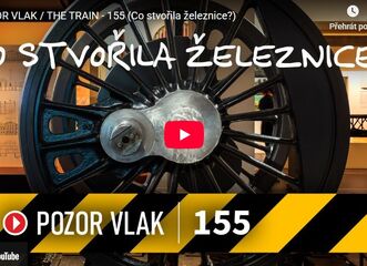 Pozvánka do výstavy v TV pořadu Pozor vlak