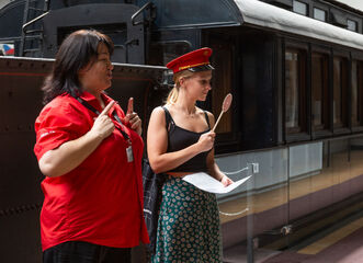 Program Kocour a vlaky v českém znakovém jazyce 