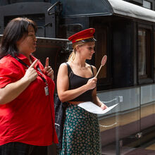 Program Kocour a vlaky v českém znakovém jazyce 