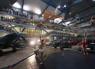 Společenské akce v NTM mezi exponáty – s prohlídkou výstav