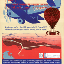 11.-12.6.2013 - Seminář z dějin letectví - Od balonu k transatlantickým letům