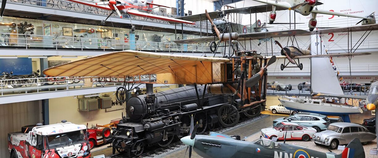 Pátek 5. 7. vstupné do NTM za 80 / 40 Kč - Výročí založení Národního technického muzea (v roce 1908)