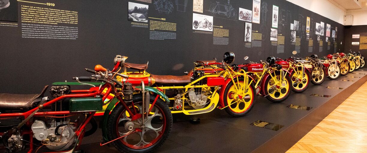 Böhmerland nebo Čechie. Nejdelší motocykl na světě