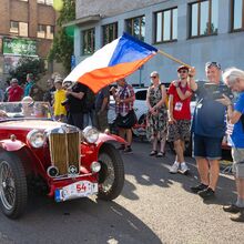 13. 6. 2026 – Cíl soutěže historických vozů 1000 mil československých před NTM