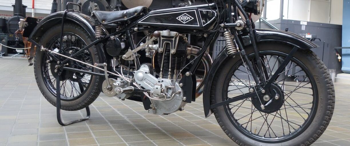 Restaurátorské dílny NTM dokončili renovaci motocyklu Orion F 58 A 