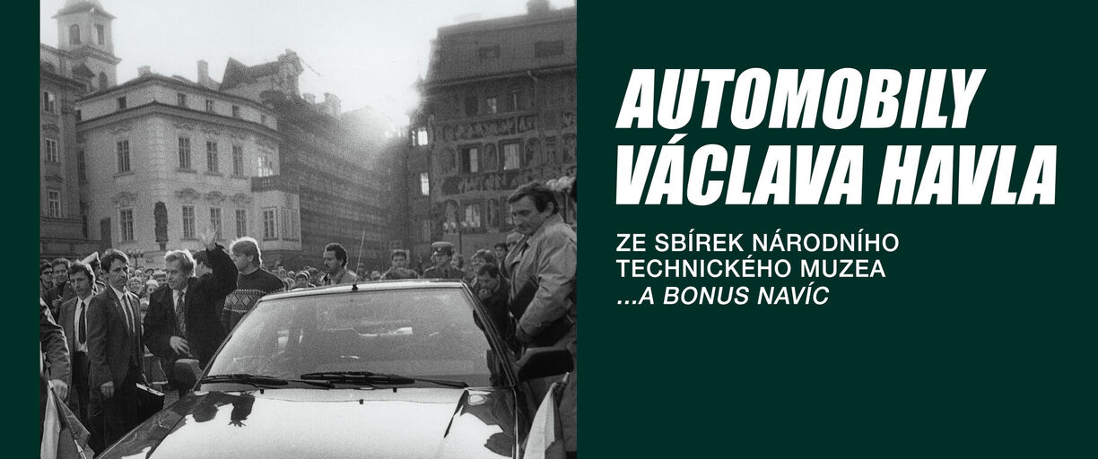 Od 7. 6. 2026 – výstava Automobily Václava Havla ze sbírek NTM v Lánech
