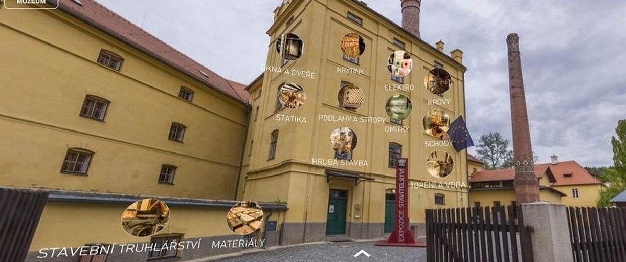 Nepodařilo se Vám letos navštívit naše Centrum stavitelského dědictví NTM v Plasích? - využijte novou virtuální prohlídku